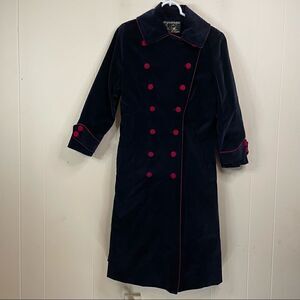 Vintage 60’s 77 Originals New York Velvet Military Opera Coat